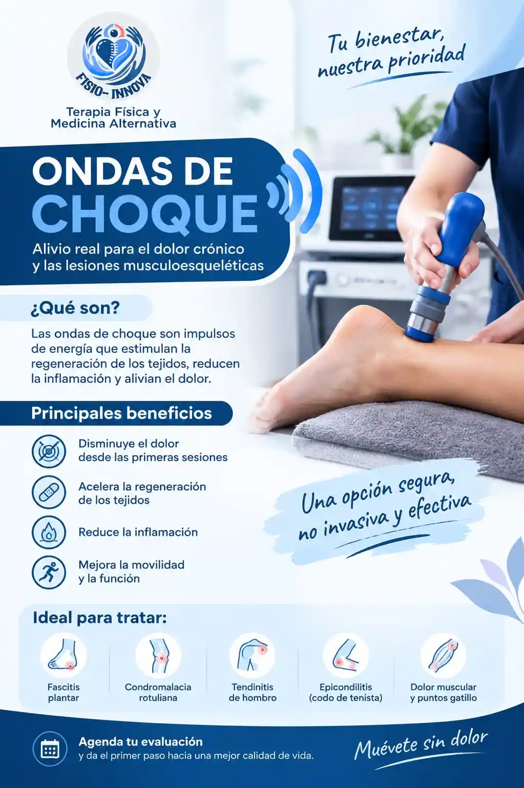 Terapia Fisica con Ondas de Choque 